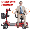 Scooter per disabili 350 W Mrtor Velocità 10Km/H 24V30AH Chilometraggio 50 Km